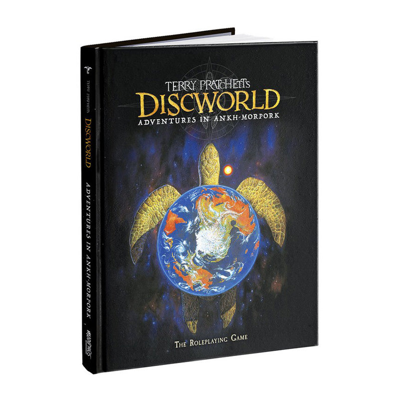 Terry Pratchett's Discworld RPG Adventures in Ankh-Morpork Core Rulebook - Digest Size