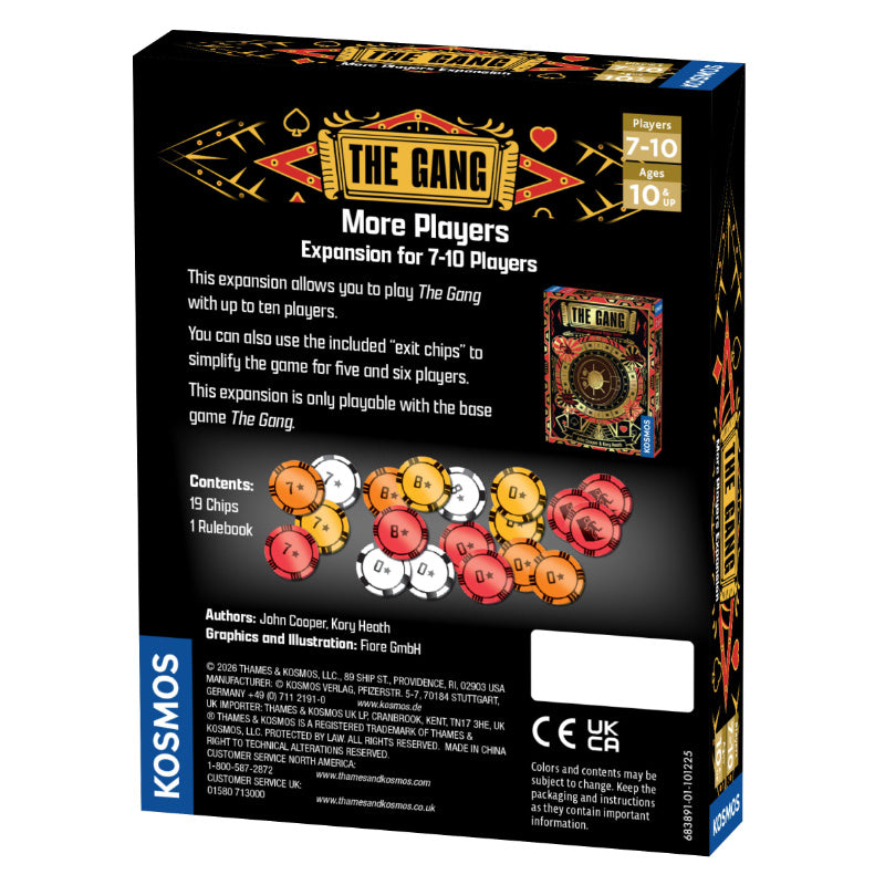 The Gang - More Players Expansion for 7-10 Players