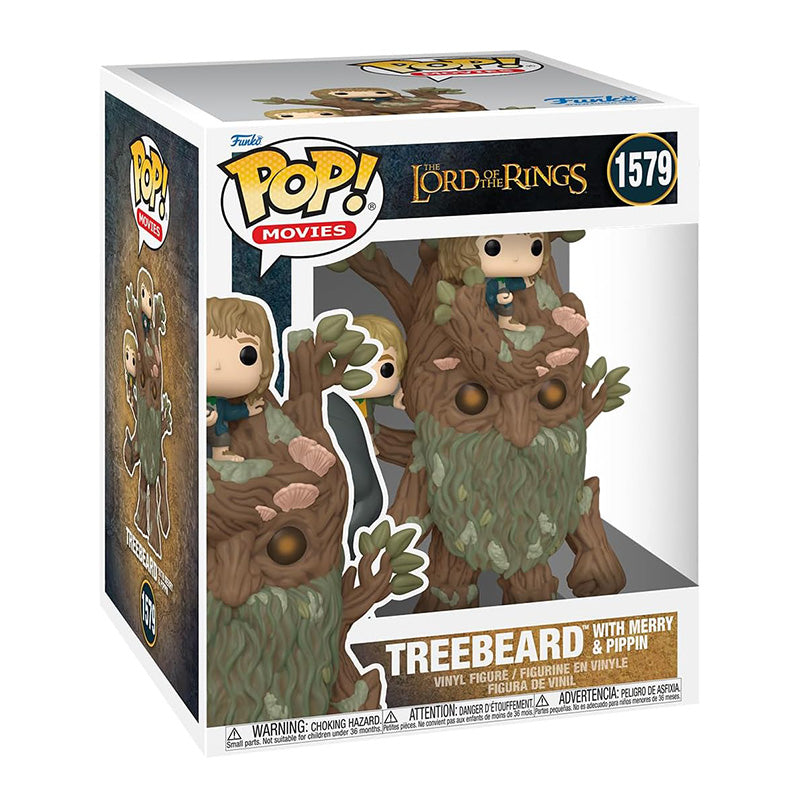 The Lord of the Rings - Treebeard with Merry & Pippin 6" Pop! Vinyl