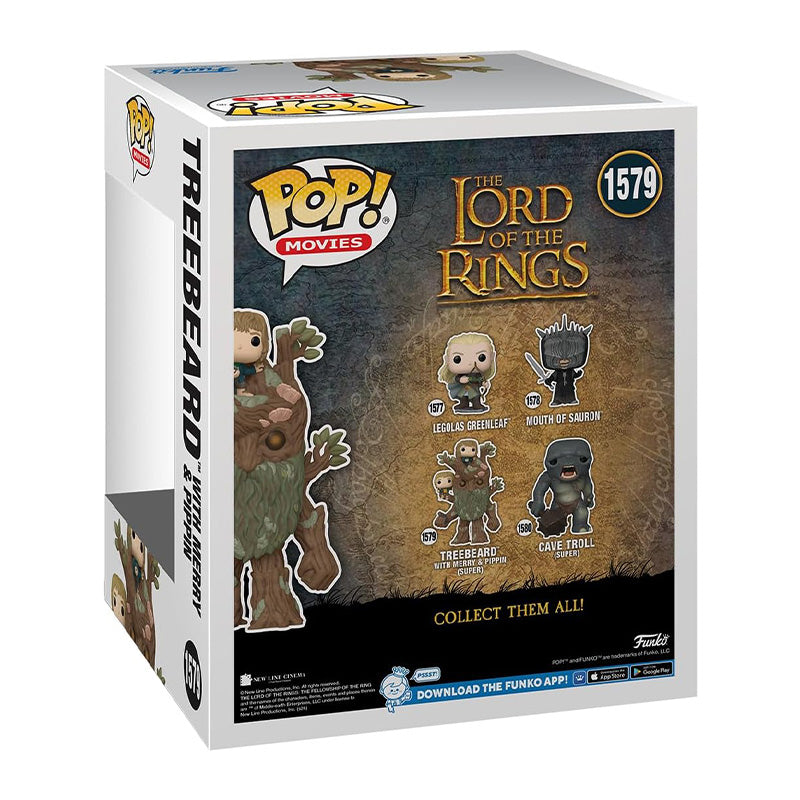 The Lord of the Rings - Treebeard with Merry & Pippin 6" Pop! Vinyl
