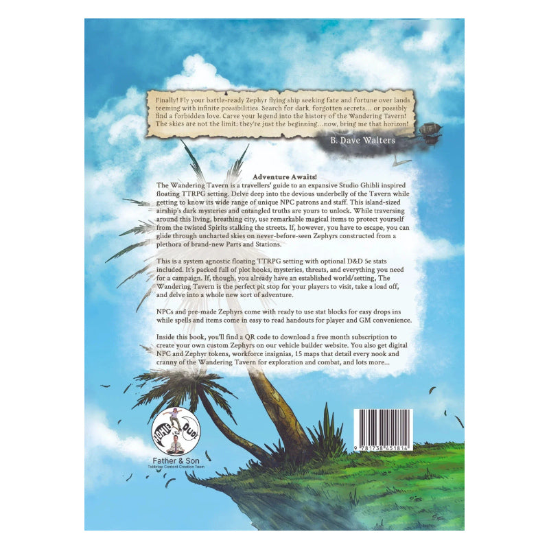The Wandering Tavern RPG Studio Ghibli Inspired Setting Book