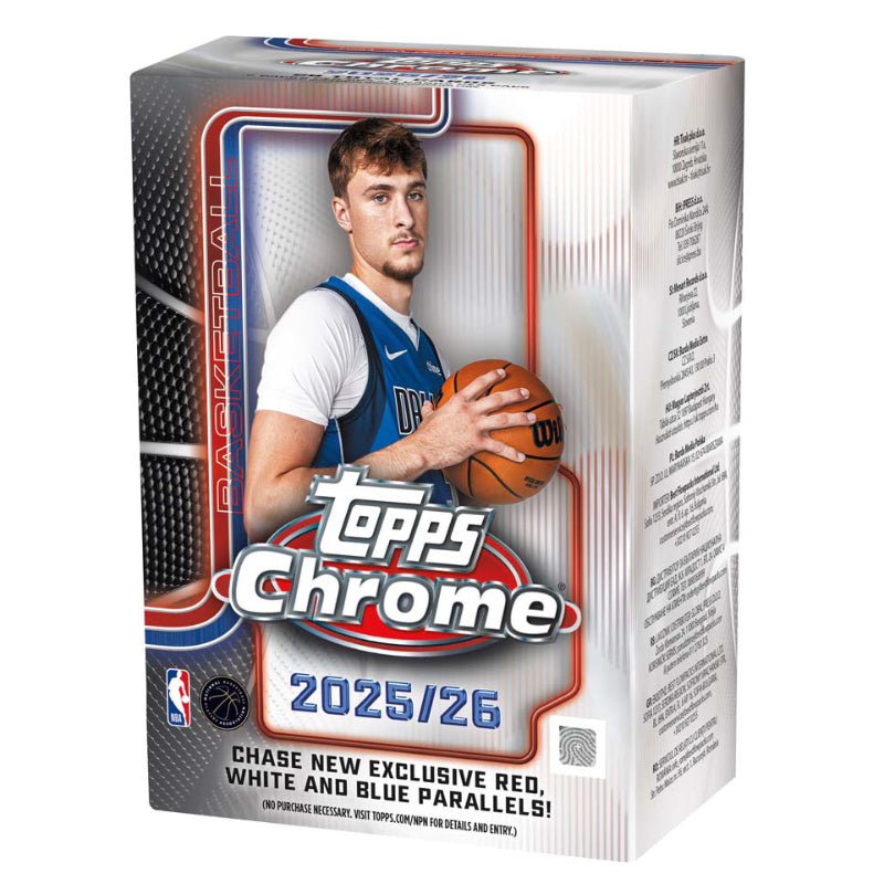 Topps 2025 2026 NBA Basketball Chrome Value Box
