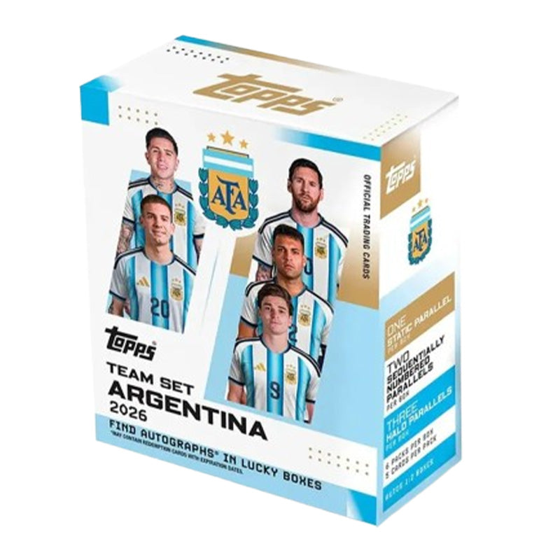 Topps 2025-26 Argentina Team Set Hobby Box