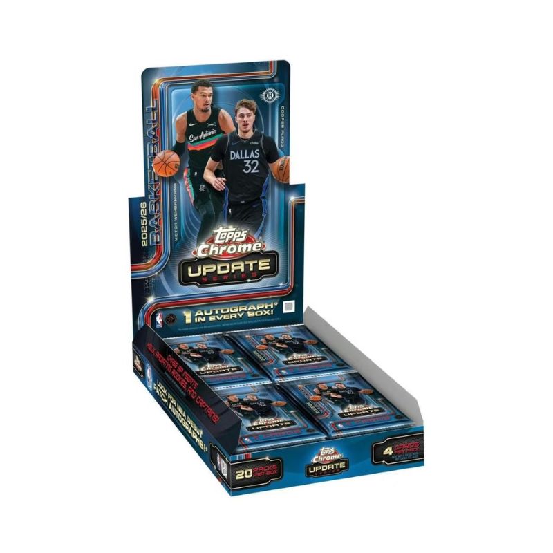 Topps 2025/26 Chrome Update NBA Basketball Hobby Box