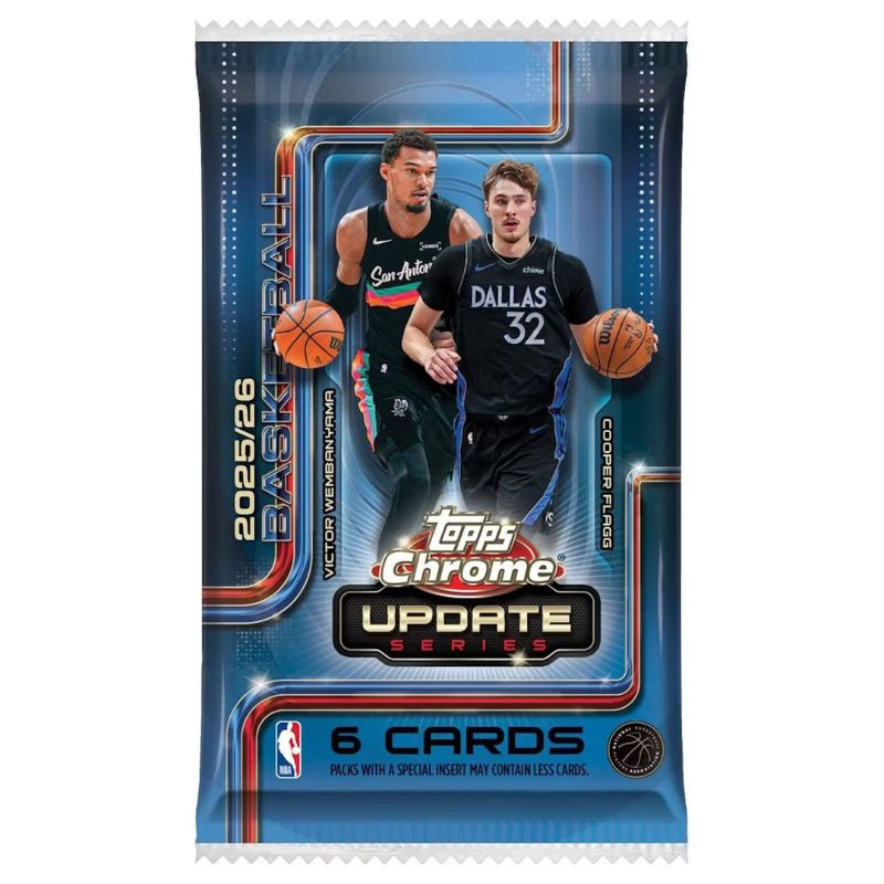 Topps 2025/26 Chrome Update NBA Basketball Mega Box