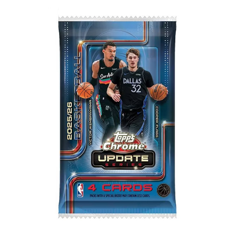 Topps 2025/26 Chrome Updates Series Basketball Value Box