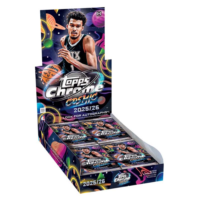 Topps 2025/26 Cosmic Chrome Basketball Hobby Booster Box