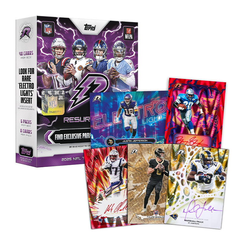 Topps 2025 Resurgence Football Mega Box