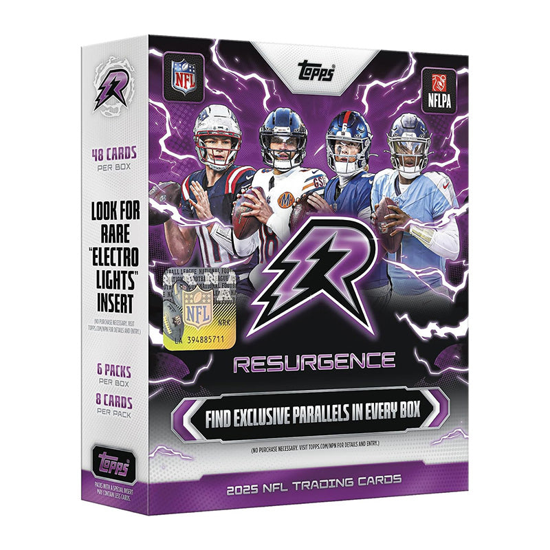 Topps 2025 Resurgence Football Mega Box