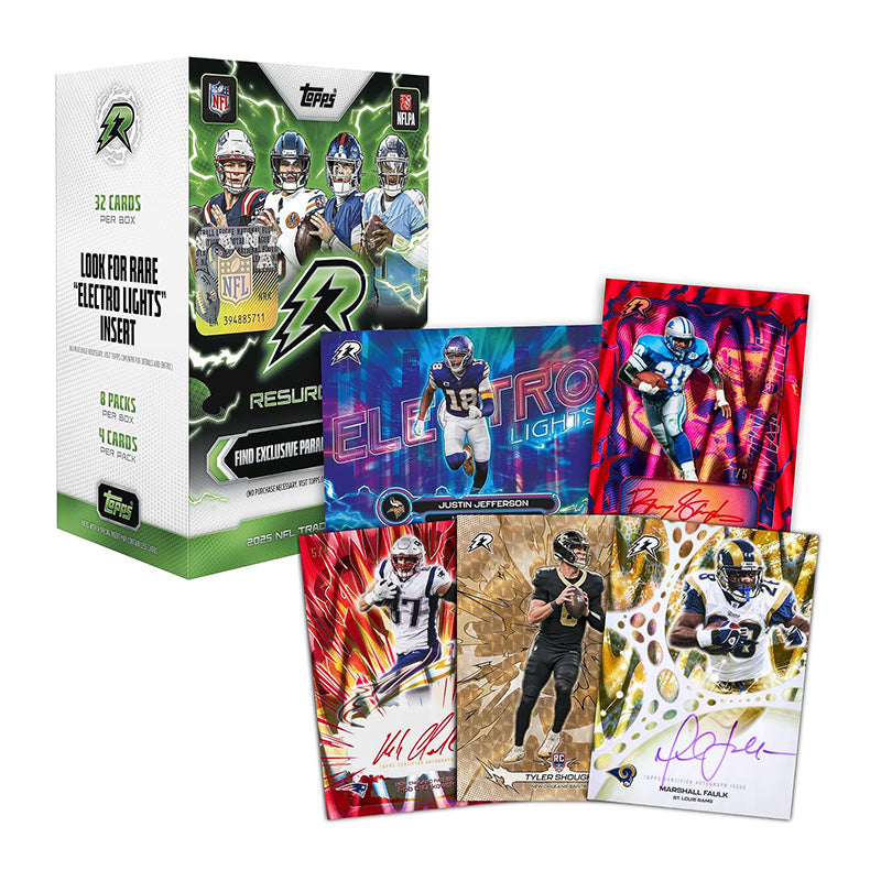Topps 2025 Resurgence Football Value Box