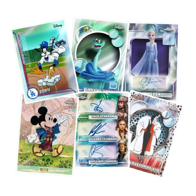 Topps 2026 Chrome Disney Mega Box