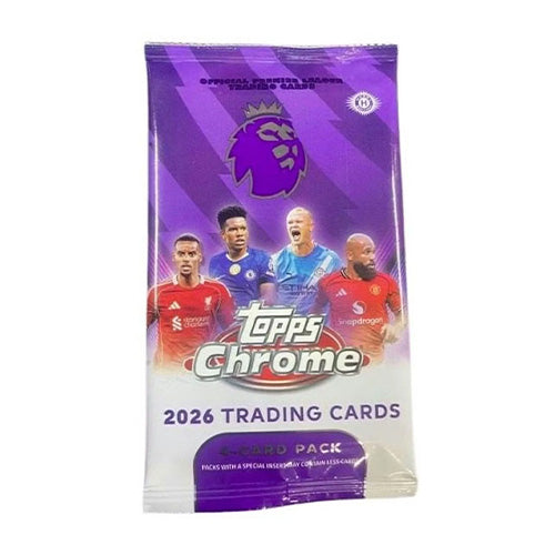 Topps 2026 Chrome Premier League Hobby Booster Box