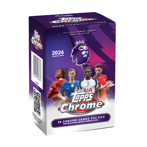 Topps 2026 Chrome Premier League Value Box