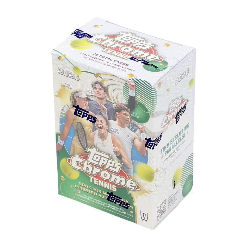 Topps 2026 Chrome Tennis Value Box