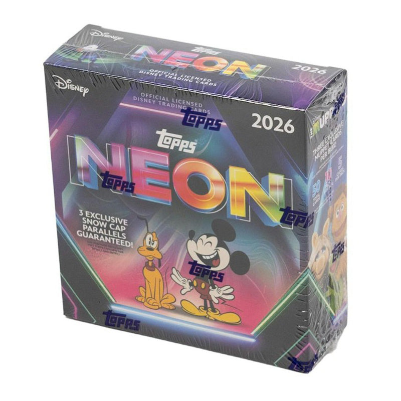 Topps 2026 Disney Neon Mega Box