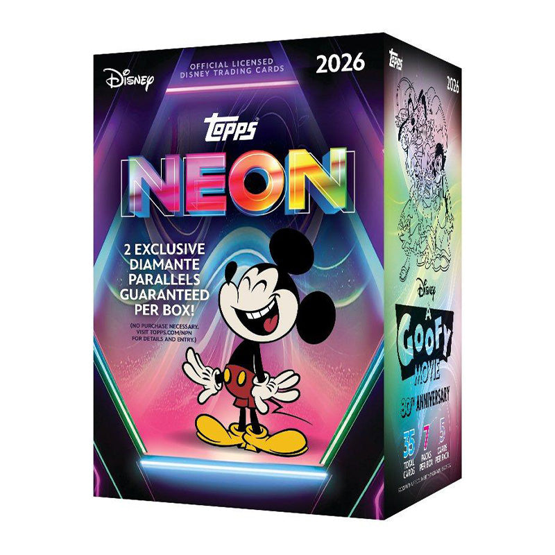 Topps 2026 Disney Neon Value Box