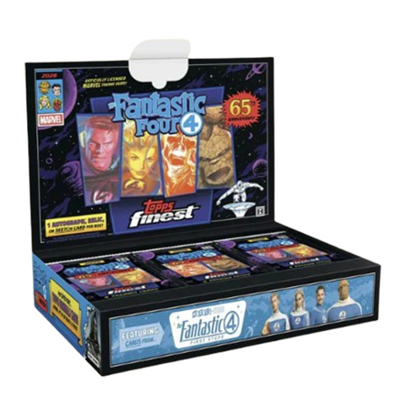 Topps 2026 Fantastic Four 65th Booster Box Set w/ 10 packs