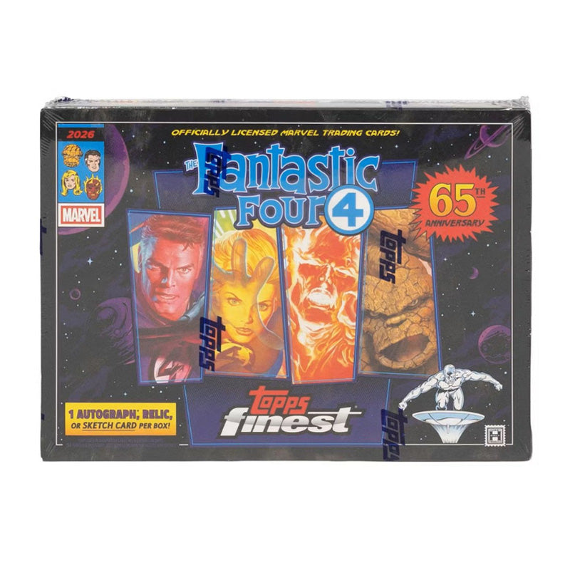 Topps 2026 Fantastic Four 65th Booster Box Set w/ 10 packs