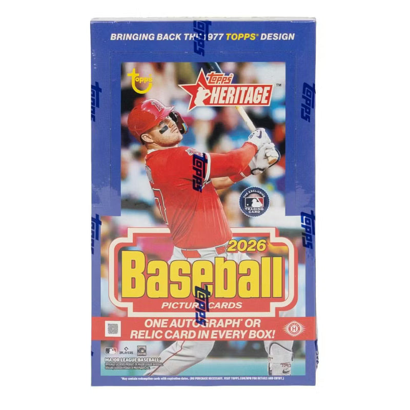 Topps 2026 Heritage Baseball Hobby Box