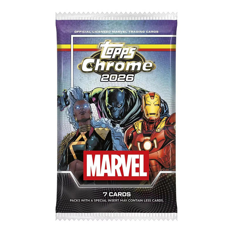Topps 2026 Marvel Comics Chrome Mega Box