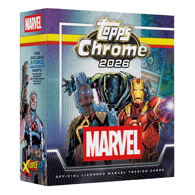 Topps 2026 Marvel Comics Chrome Mega Box