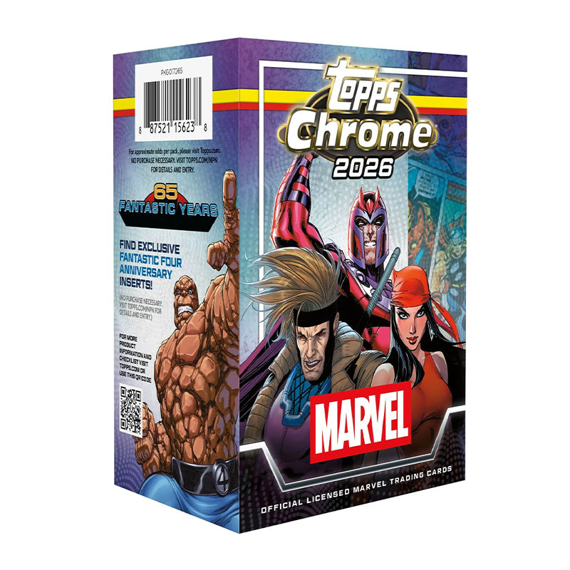 Topps 2026 Marvel Comics Chrome Value Box