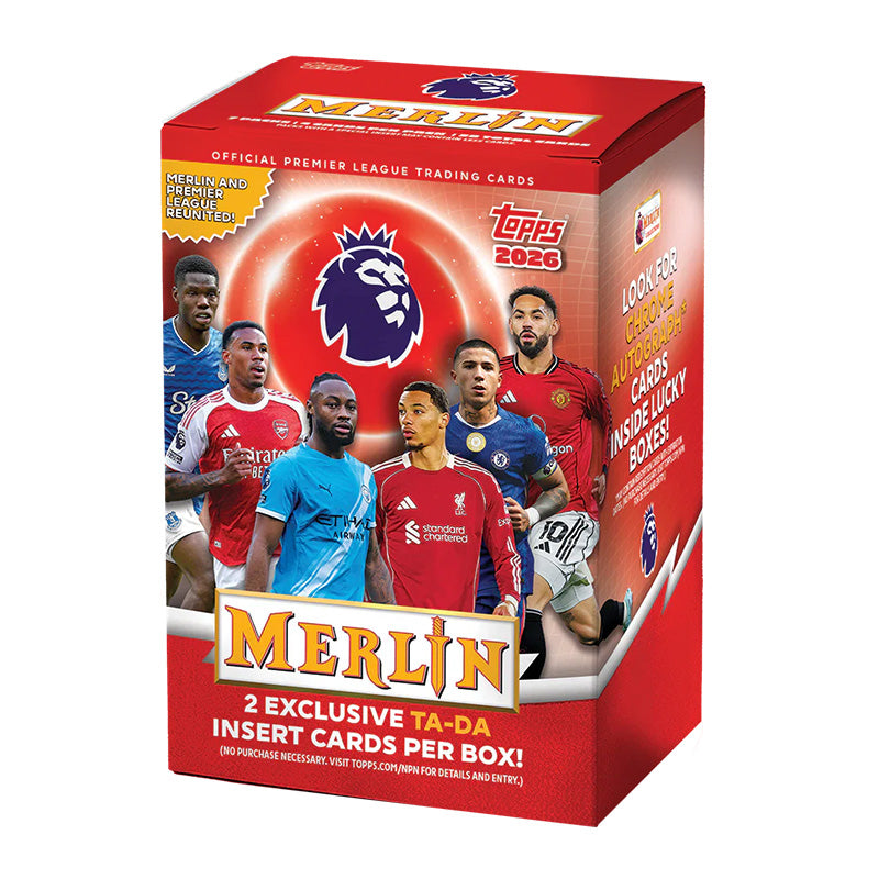 Topps 2026 Merlin Premier League Value Box