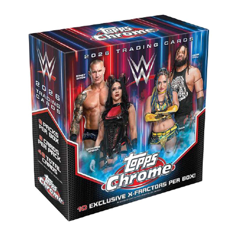 Topps 2026 WWE Chrome Mega Box