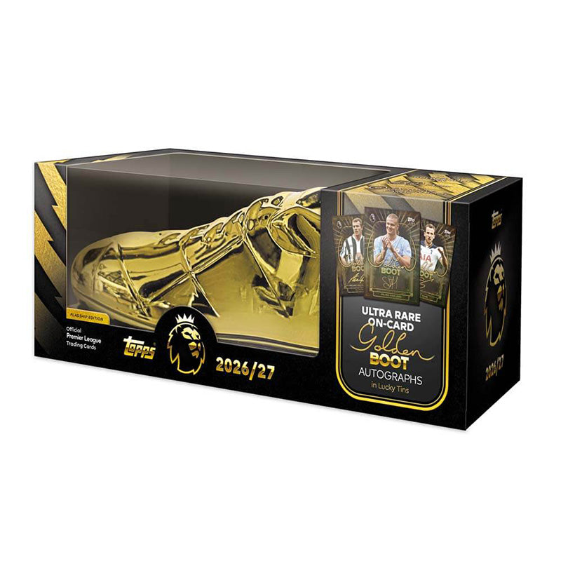 Topps Flagship Premier League 2027 Golden Boot Tin