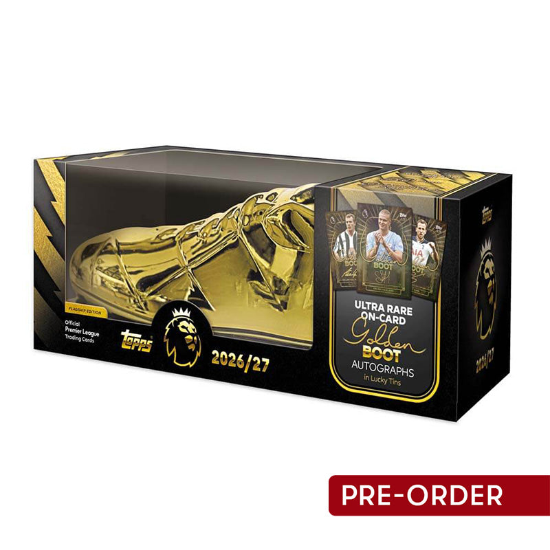 Topps Flagship Premier League 2027 Golden Boot Tin