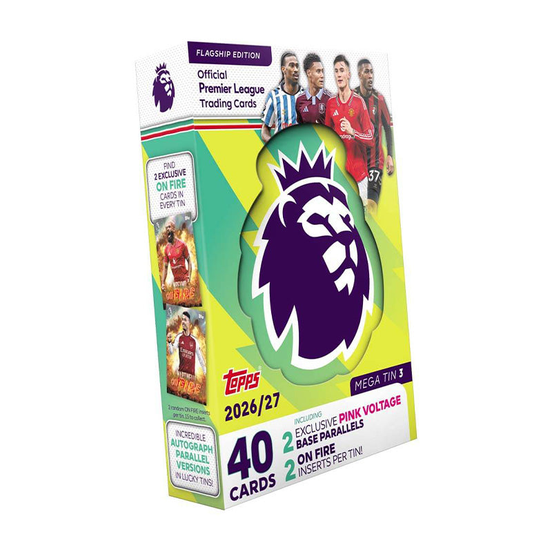 Topps Flagship Premier League 2027 Mega Tin (Set of 3)
