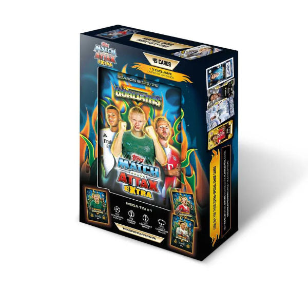 Topps UCC Match Attax EXTRA Champions League 2025/2026 Mega Tin (Set of 3)