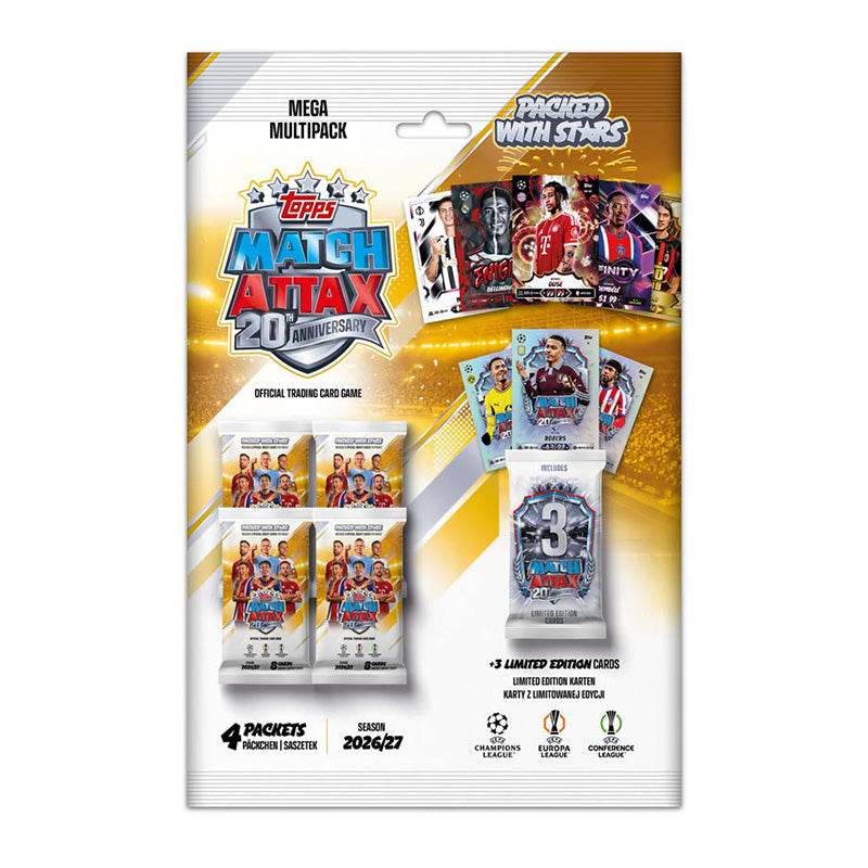 Topps UEFA MA Champions League 2026/2027 Edition Mega Multi Pack