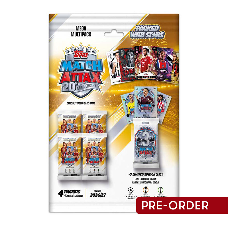 Topps UEFA MA Champions League 2026/2027 Edition Mega Multi Pack