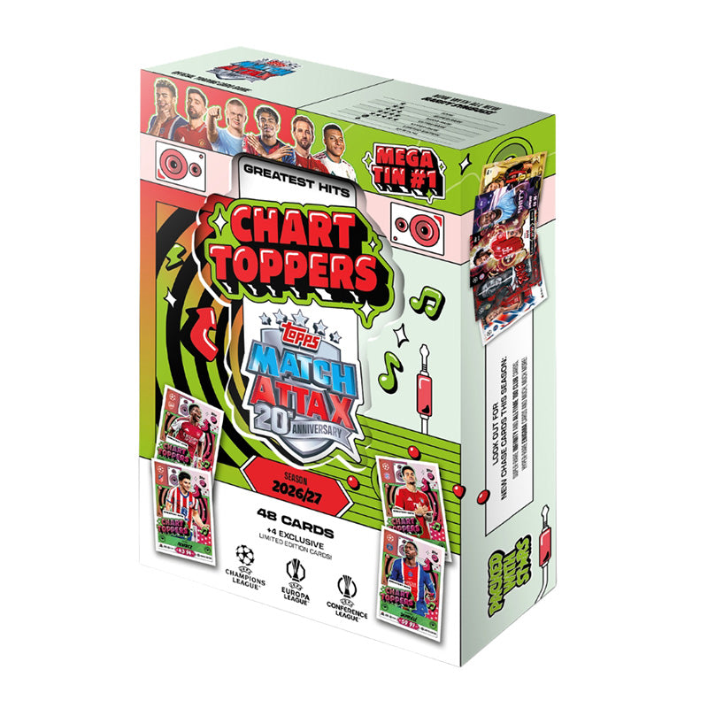 Topps UEFA MA Champions League 2026/2027 Edition Mega Tin (Set of 3)
