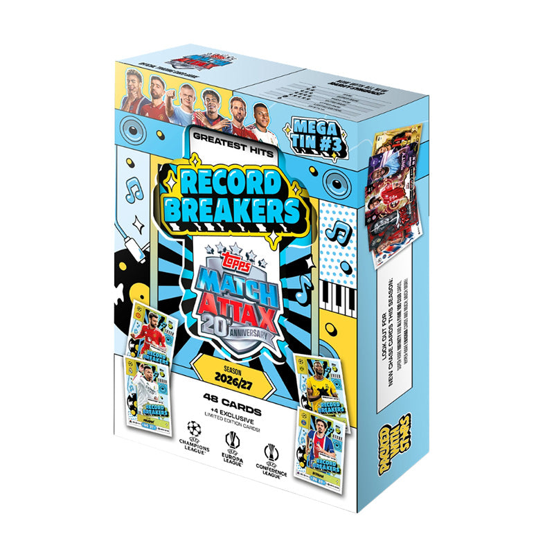 Topps UEFA MA Champions League 2026/2027 Edition Mega Tin (Set of 3)