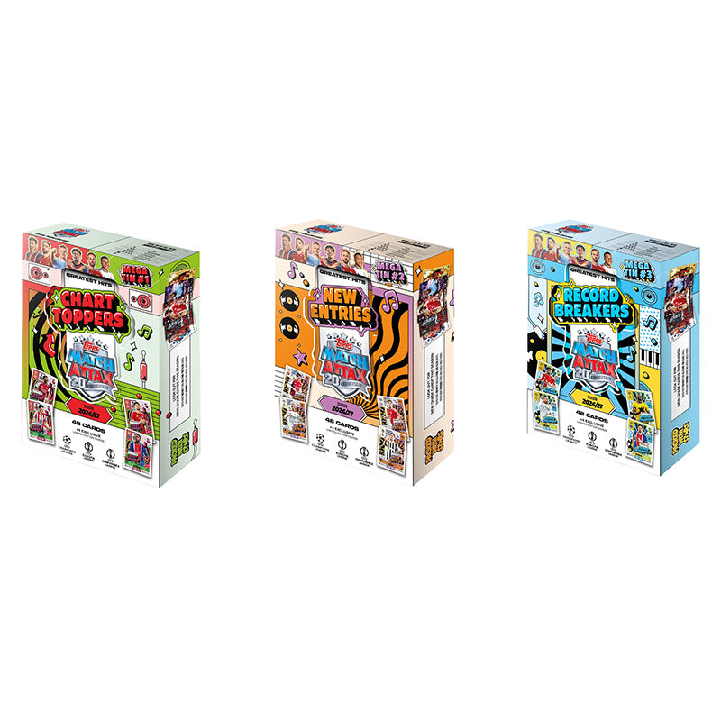 Topps UEFA MA Champions League 2026/2027 Edition Mega Tin (Set of 3)