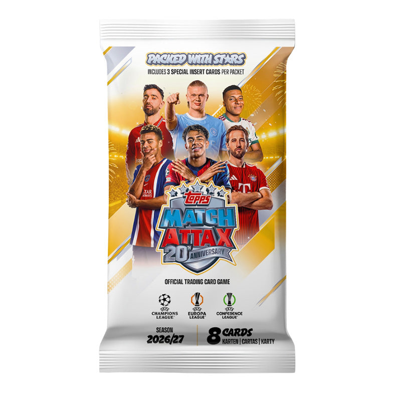 Topps UEFA MA Champions League 2026/2027 Edition Mega Tin (Set of 3)
