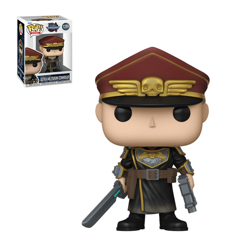 Total War Warhammer 40,000 Astra Militarum Commissar Pop! Vinyl