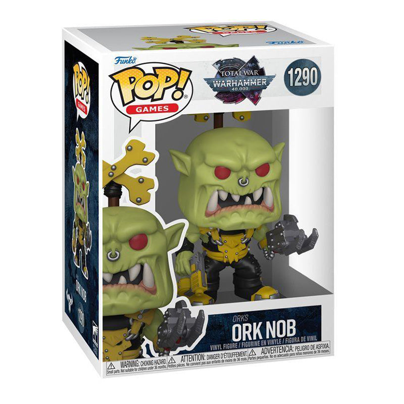 Total War Warhammer 40,000 Ork Nob Pop! Vinyl