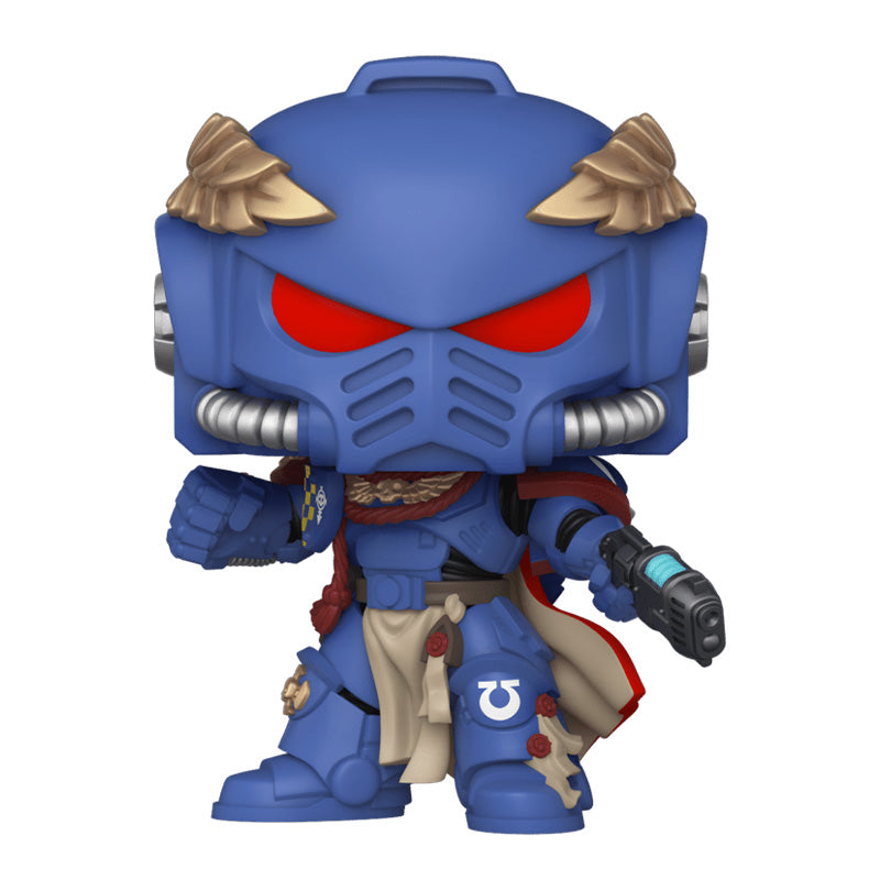 Total War Warhammer 40,000 Ultramarines Captain Pop! Vinyl