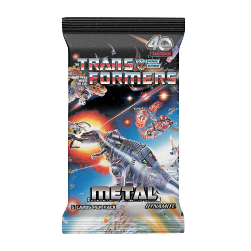 Transformers 40th Anniversary Metal Trading Cards Collectors Booster Box