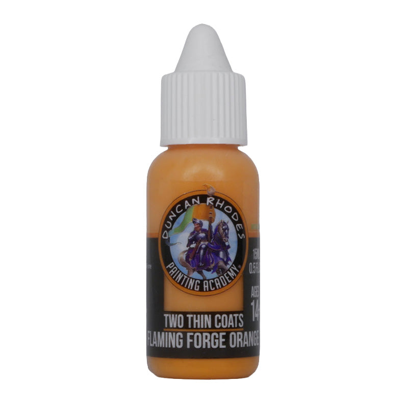 Two Thin Coats - Flaming Forge Orange 15ml