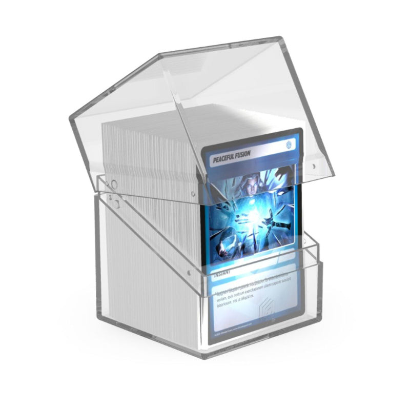 Ultimate Guard Boulder 100+ Clear Transparent Deck Box