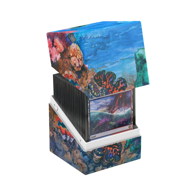 Ultimate Guard Boulder 100+ Earth Day 2026 Coral Places Seablue Hush Deck Box