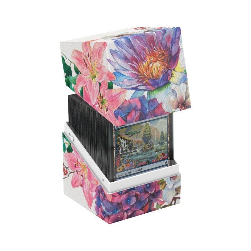 Ultimate Guard Boulder 100+ Earth Day 2026 Floral Places Lotus Bloom Deck Box