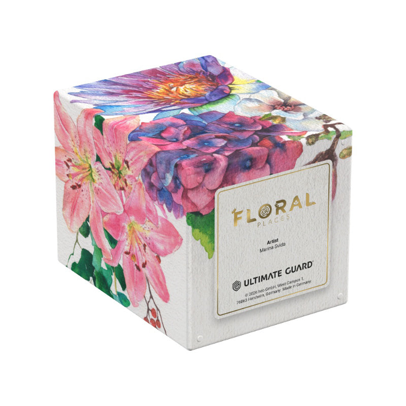 Ultimate Guard Boulder 100+ Earth Day 2026 Floral Places Lotus Bloom Deck Box