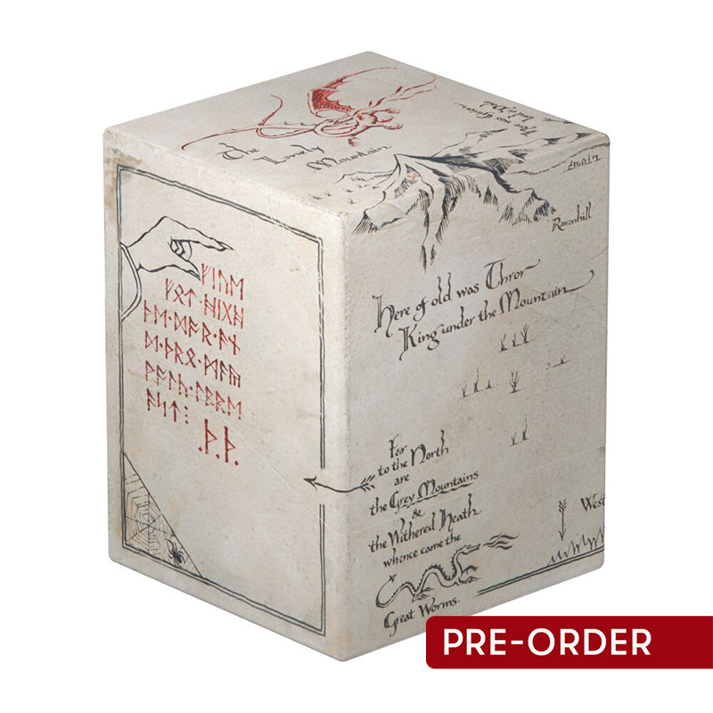 Ultimate Guard Boulder 100+ LOTR The Hobbit Thror's Map Deck Box