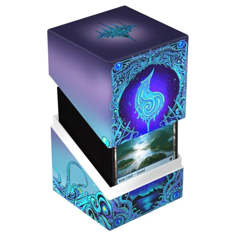 Ultimate Guard Boulder 100+ Magic MTG Mana Token Island Deck Box