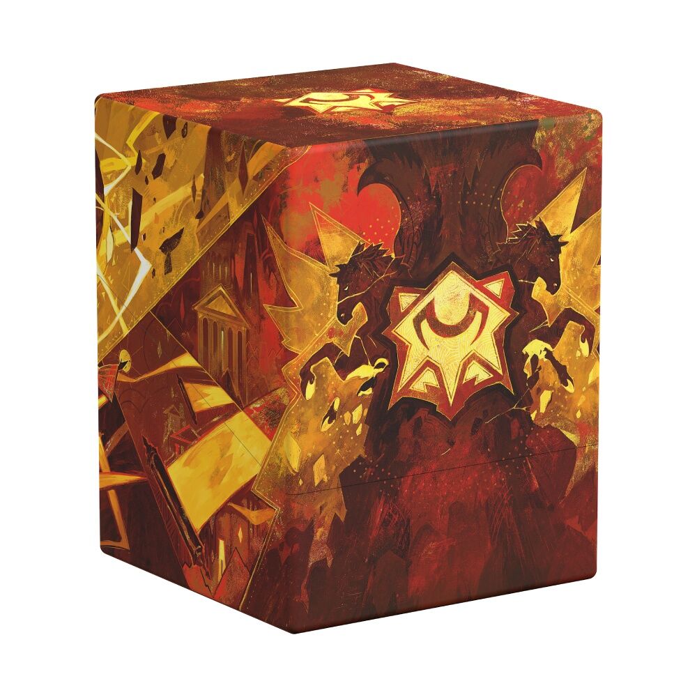 Ultimate Guard RTE Boulder 100+ Magic MTG Secrets of Strixhaven Lorehold Deck Box